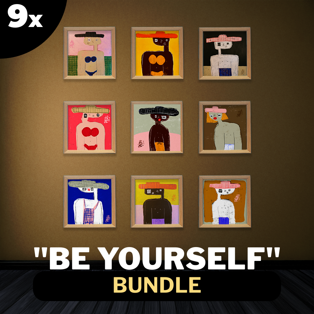 "Be Yourself"-Bundle (All 9 Pieces)